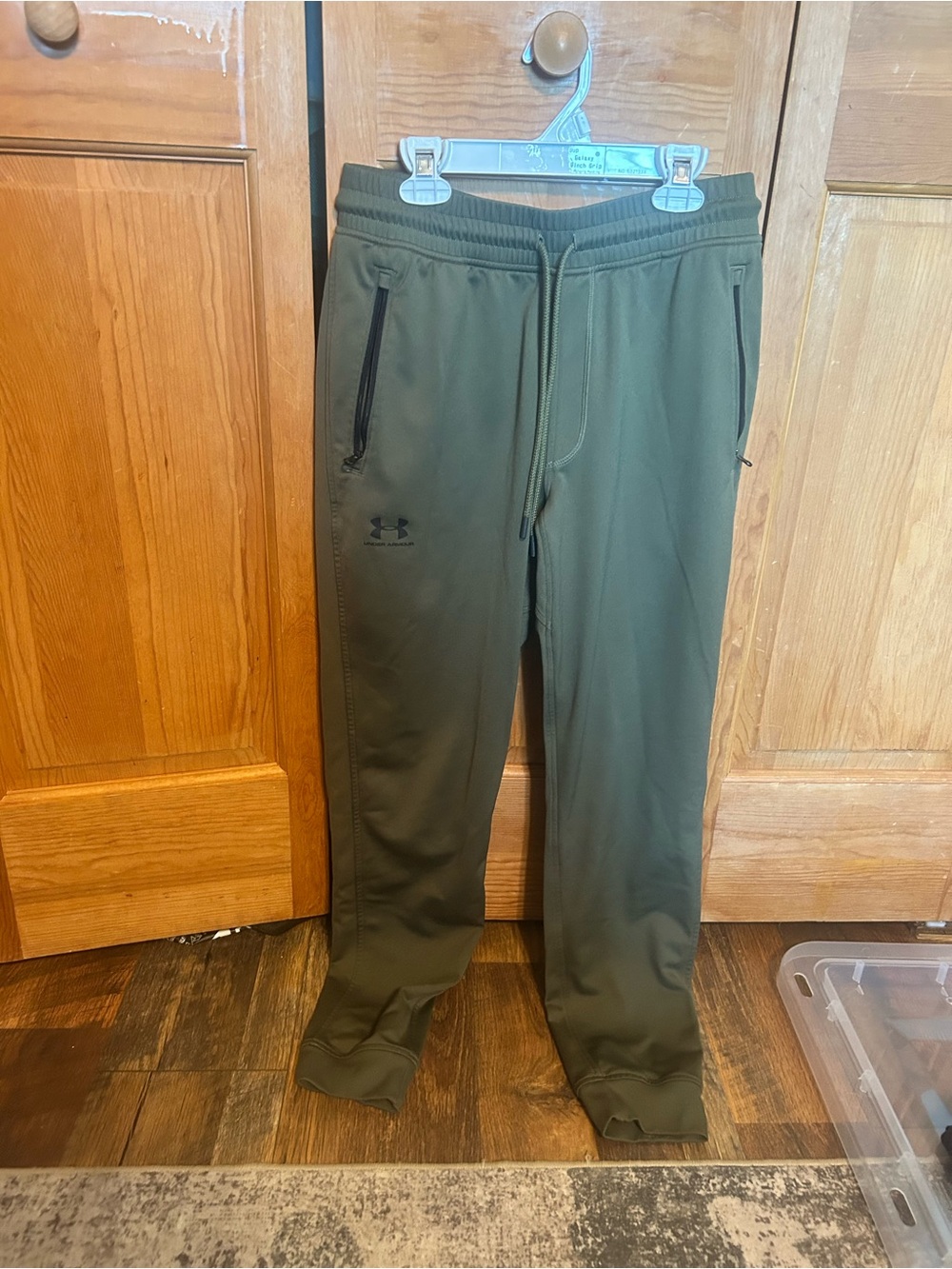 Under Armour Olive Green Tech Jogger Pants